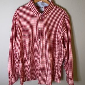 Brooks Brothers Regular-Fit Sport Shirt, Non-Iron Gingham Oxford